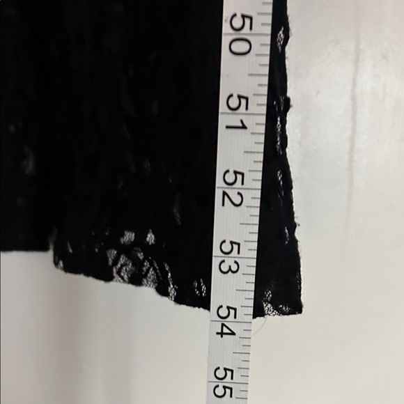 Zara Elegant Sheer Black Lace Maxi Slip Dress Lingerie Valentines Size S - Picture 5 of 16